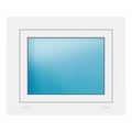 Fenster 71,5x59,5 cm Weiß