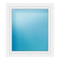 Fenster 102,5x115 cm Weiß