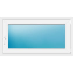 Einflügeliges Kunststofffenster 120x65 cm Weiß 