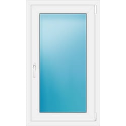 Einflügeliges Kunststofffenster 70x120 cm Weiß 