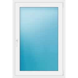 Einflügeliges Kunststofffenster 95x141 cm Weiß 