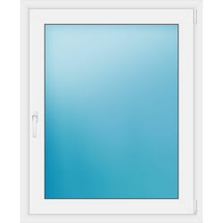 Einflügeliges Kunststofffenster 98x120 cm Weiß 