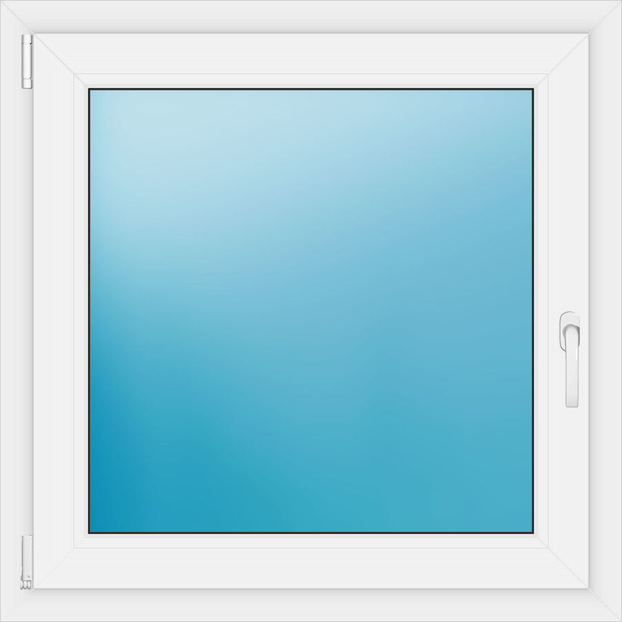 Fenster einflügelig 900 x 900 mm