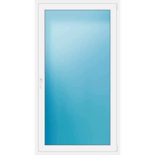 Balkontür 110 x 200 cm Farbe Weiß