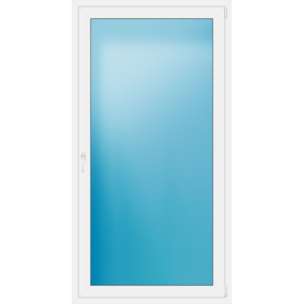 Balkontür 110 x 210 cm Farbe Weiß