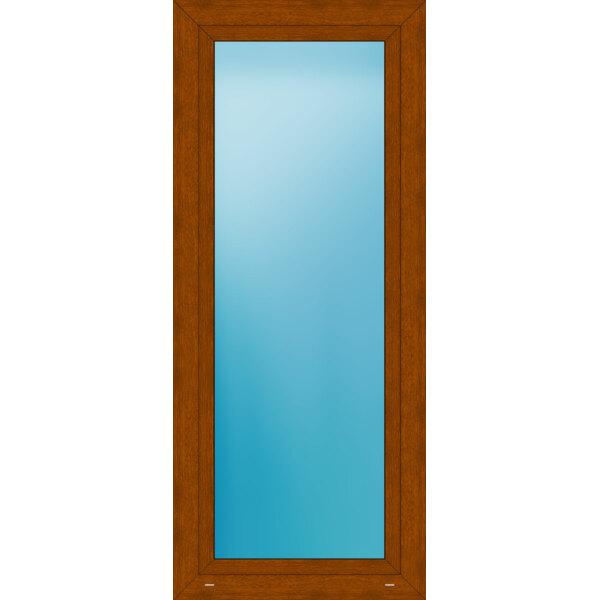 Balkontür 80 x 190 cm Farbe Golden Oak