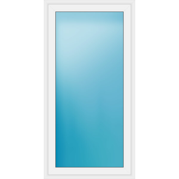 Einflügelige Balkontür 100 x 197 cm Farbe Weiß