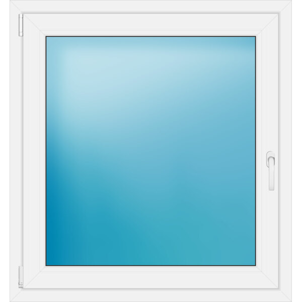 Einflügeliges Fenster 100 x 107 cm Farbe Weiß