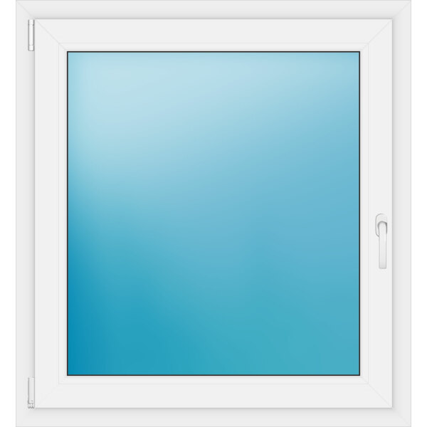 Einflügeliges Fenster 100 x 108 cm Farbe Weiß