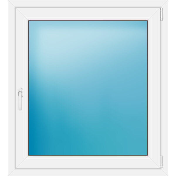 Einflügeliges Fenster 100 x 110 cm Farbe Weiß