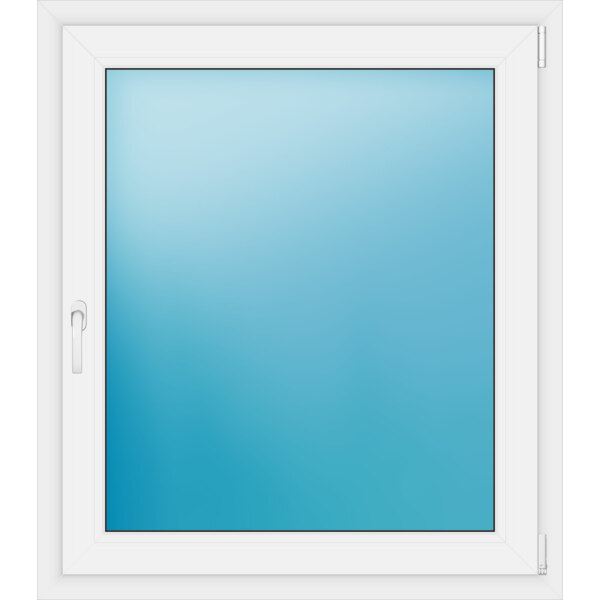 Einflügeliges Fenster 100x114 cm Farbe Weiß