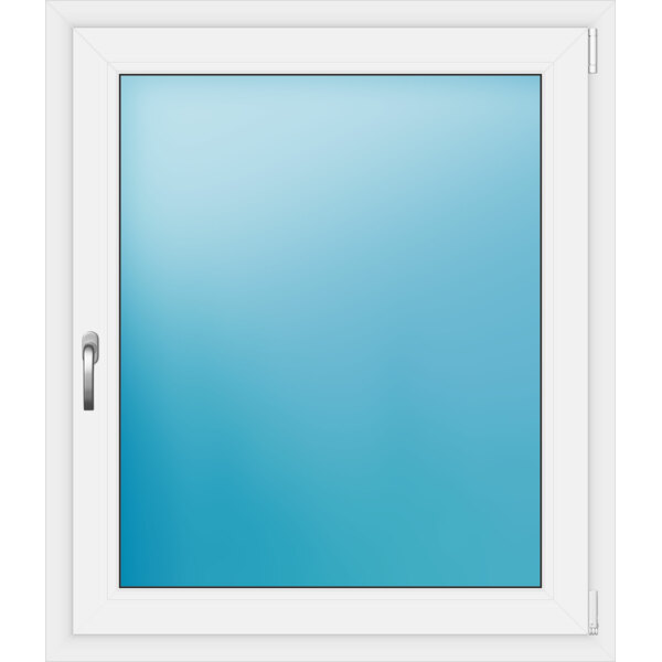 Einflügeliges Fenster 100 x 116 cm Farbe Weiß