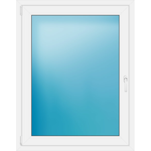 Einflügeliges Fenster 100 x 128 cm Farbe Weiß