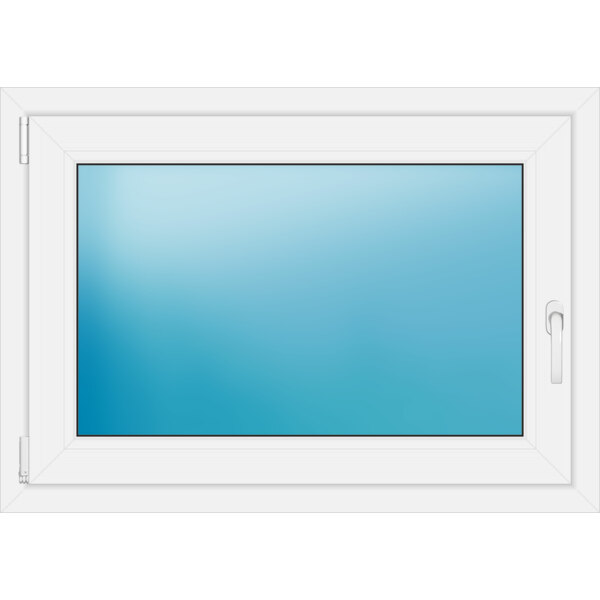 Einflügeliges Fenster 100 x 71 cm Farbe Weiß