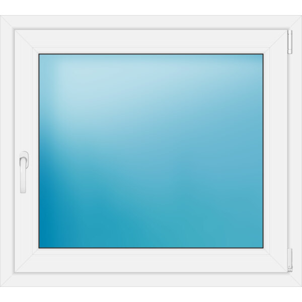 Einflügeliges Fenster 100 x 90 cm Farbe Weiß