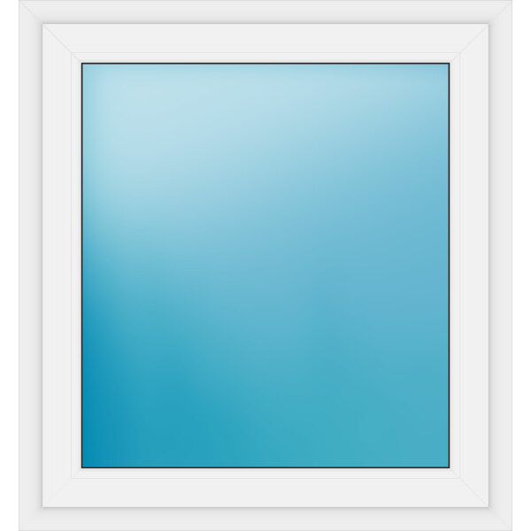 Einflügeliges Fenster 1005x1080 Farbe Weiß