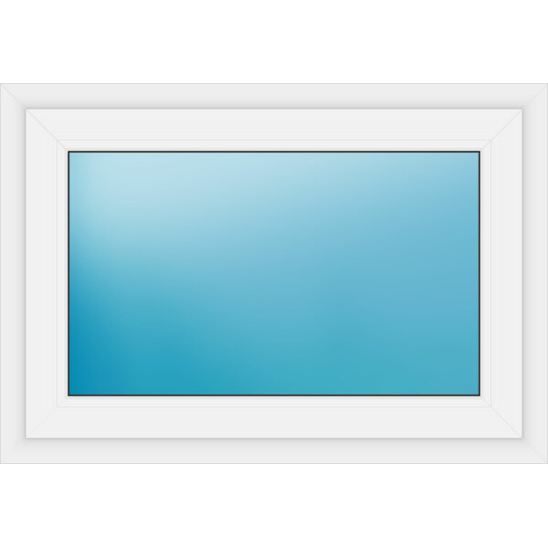 Einflügeliges Fenster 1030x715 Farbe Weiß
