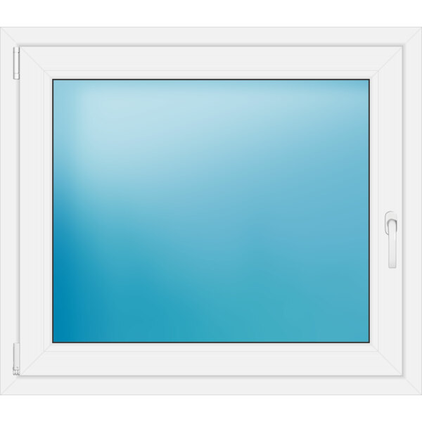 Einflügeliges Fenster 103 x 90 cm Farbe Weiß
