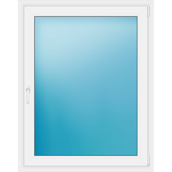 Einflügeliges Fenster 106x135 cm Farbe Weiß