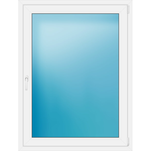 Einflügeliges Kunststofffenster 108x143 cm Weiß 
