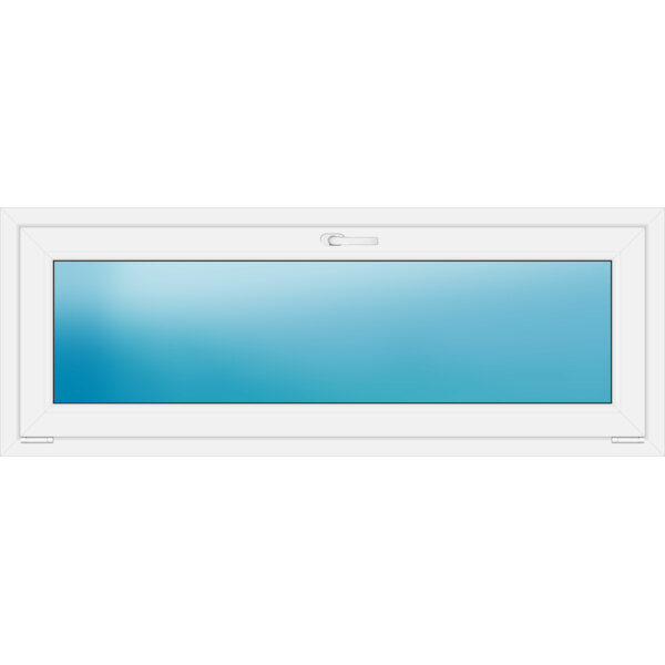Einflügeliges Kunststofffenster 160x60 cm Weiß 