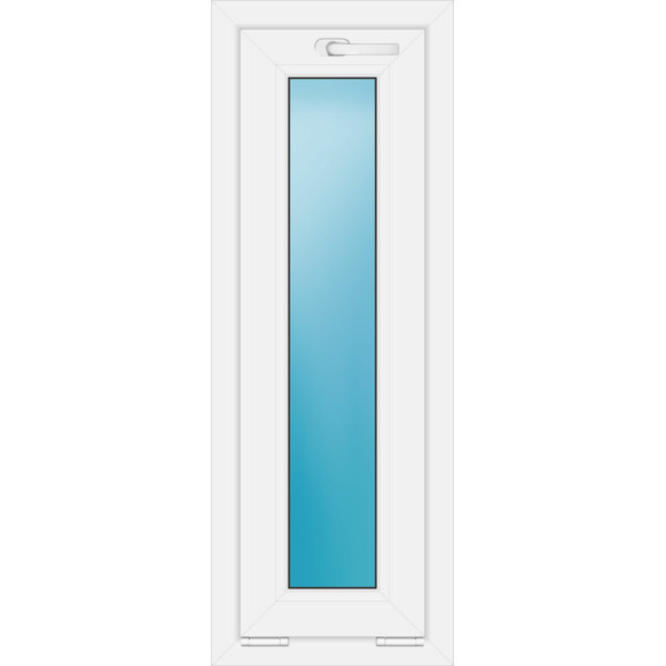 Einflügeliges Kunststofffenster 40x110 cm Weiß 
