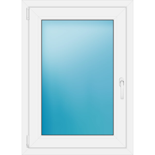 Einflügeliges Kunststofffenster 72x100 cm Weiß 