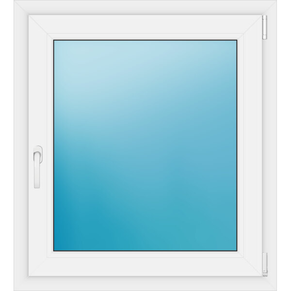 Einflügeliges Fenster 86 x 95 cm Farbe Weiß