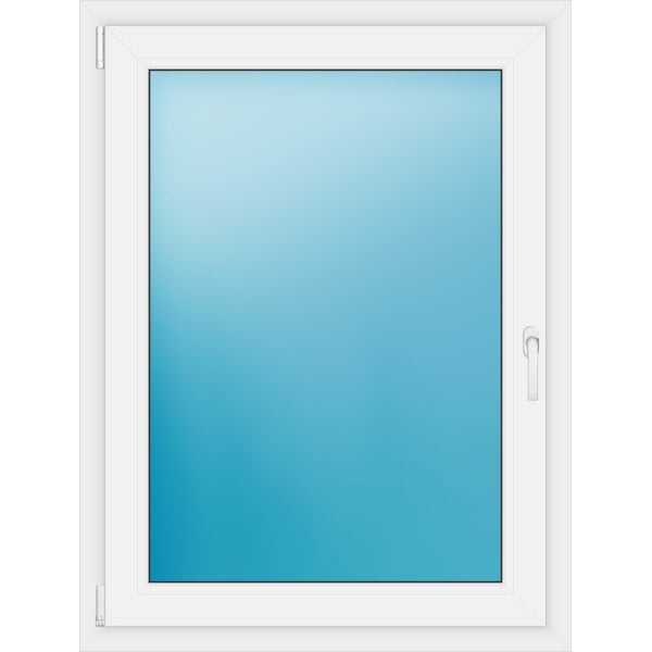 Einflügeliges Fenster 92 x 122 cm Farbe Weiß