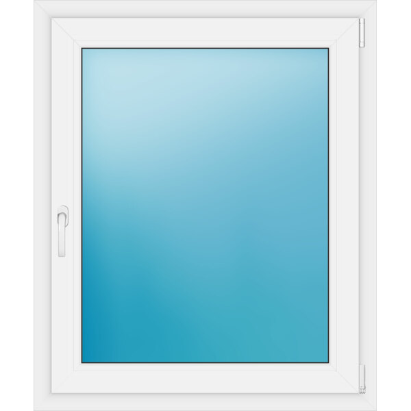 Einflügeliges Kunststofffenster 93x111.5 cm Weiß 