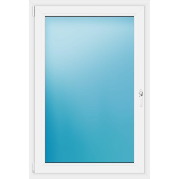 Einflügeliges Fenster 96x141 cm Farbe Weiß