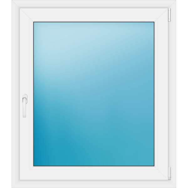 Einflügeliges Kunststofffenster 98x112 cm Weiß 