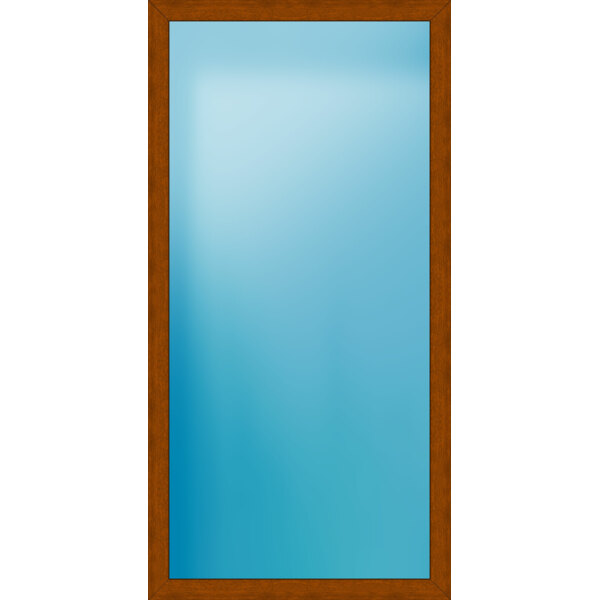 Festverglasung 116 x 230 cm Farbe Golden Oak