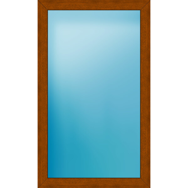 Festverglasung 90 x 150 cm Farbe Golden Oak