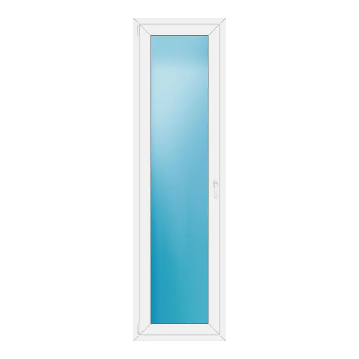 Balkontür 68x238 cm Weiß
