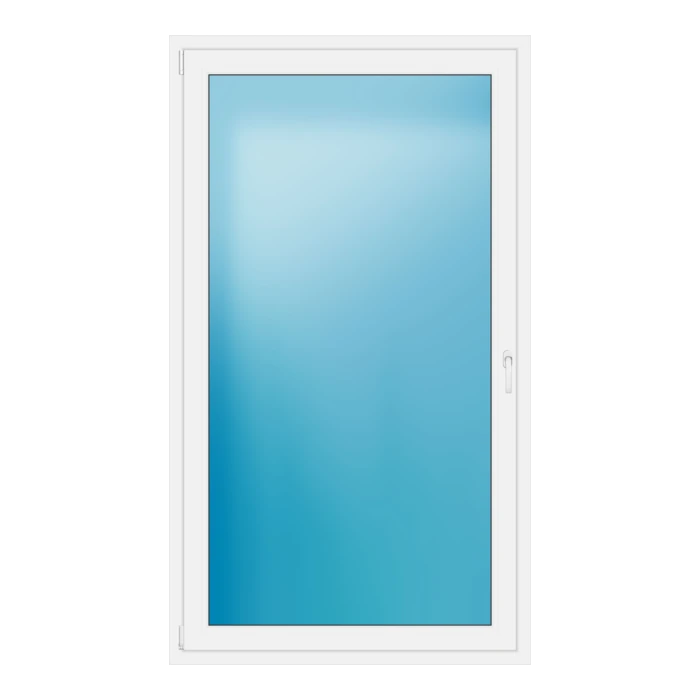 Balkontür 117x204 cm Weiß