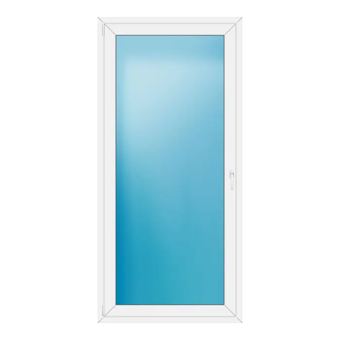 Balkontür 102x216 cm Weiß