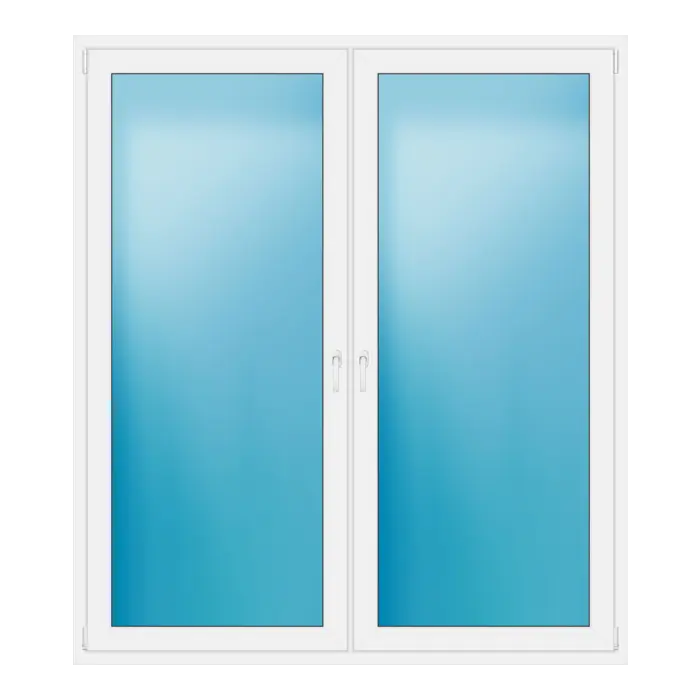 Terrassentür 185x210 cm Weiß