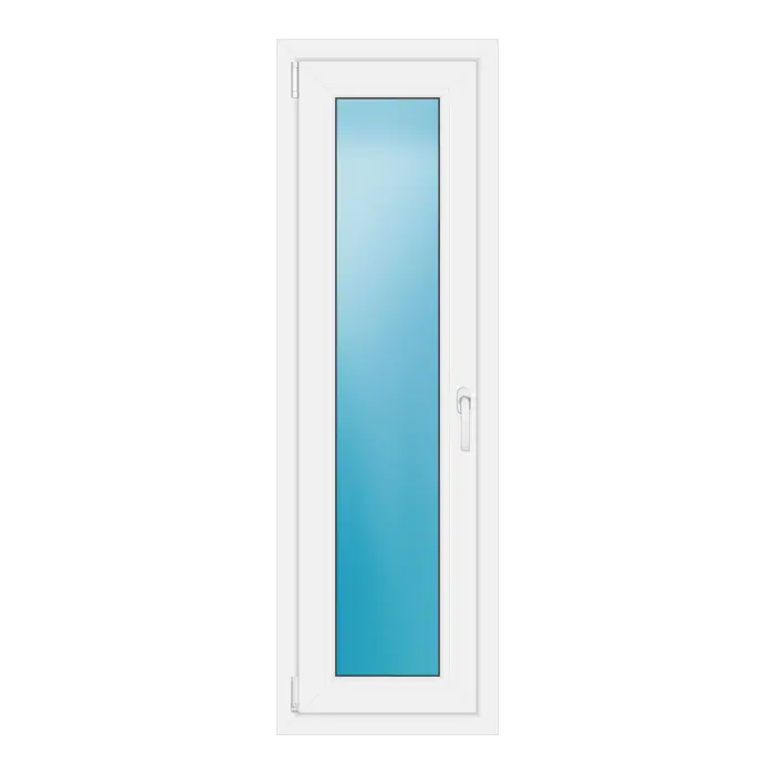 Einflügeliges Kunststofffenster 48x151 cm Weiß