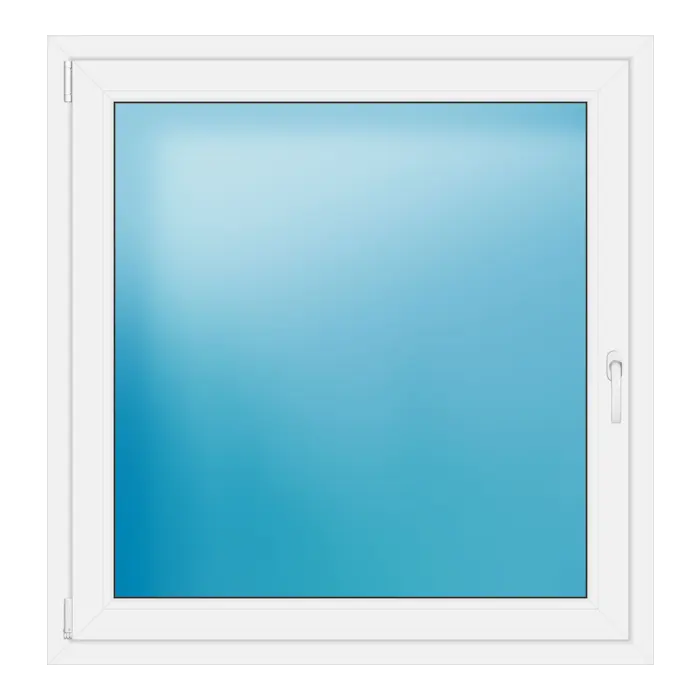 Einflügeliges Kunststofffenster 116x120,5 cm Weiß