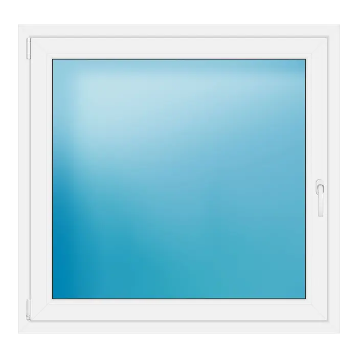 Einflügeliges Kunststofffenster 120x115 cm Weiß