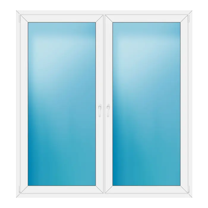 Terrassentür 190x202 cm Weiß