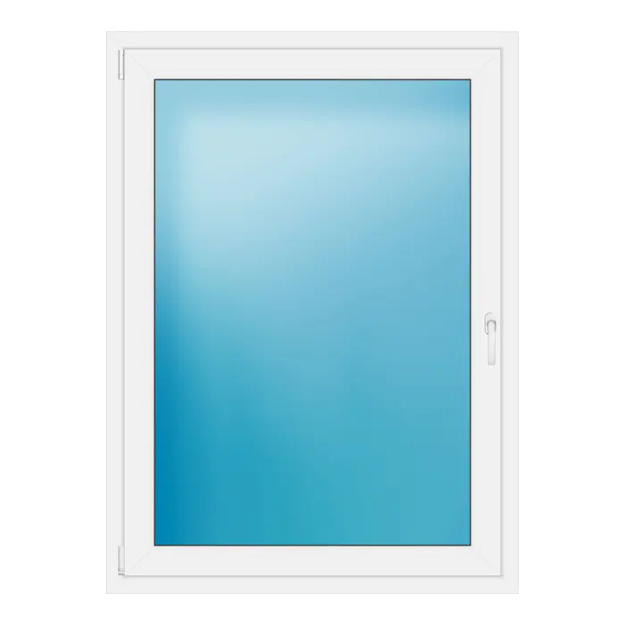 Einflügeliges Kunststofffenster 110x150 cm Weiß