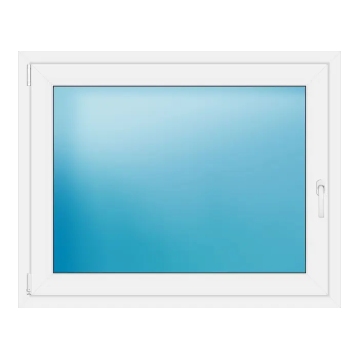 Einflügeliges Kunststofffenster 118x94 cm Weiß