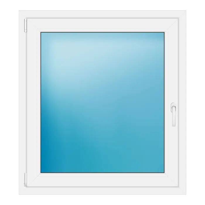 Einflügeliges Kunststofffenster 98x108 cm Weiß