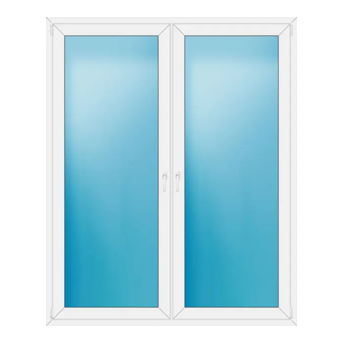 Terrassentür 174x214 cm Weiß