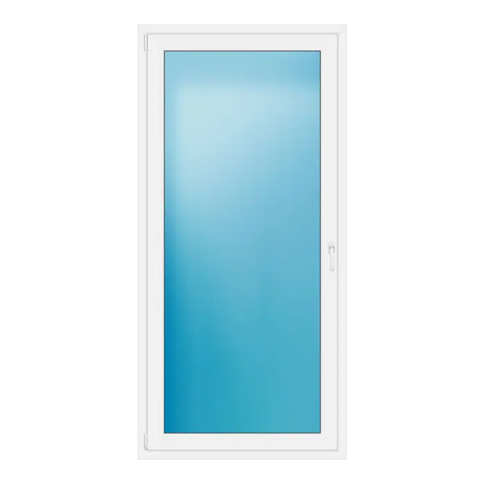 Balkontür 101x210 cm Weiß