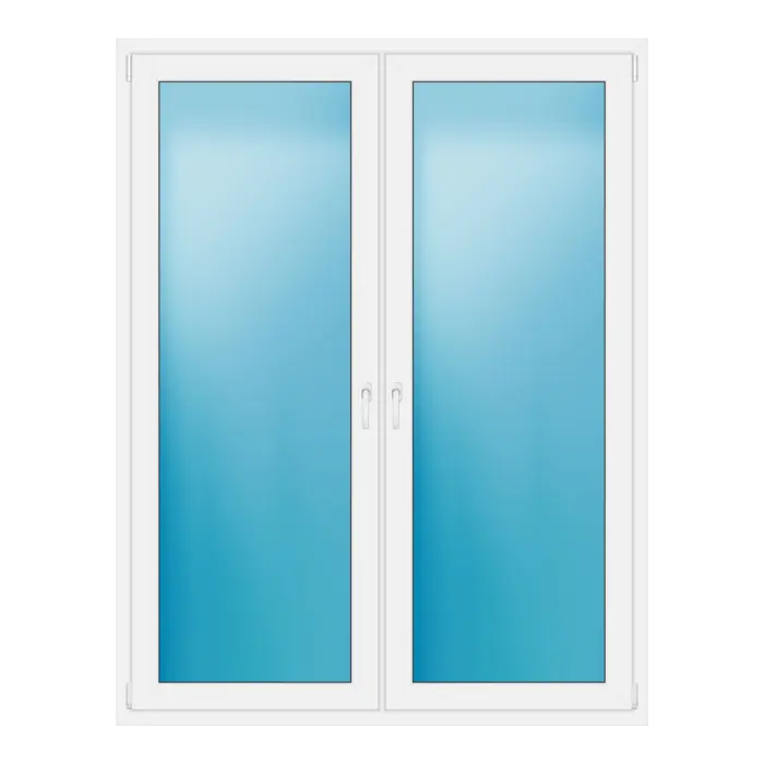 Terrassentür 158x204 cm Weiß