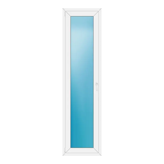 Balkontür 62x236 cm Weiß