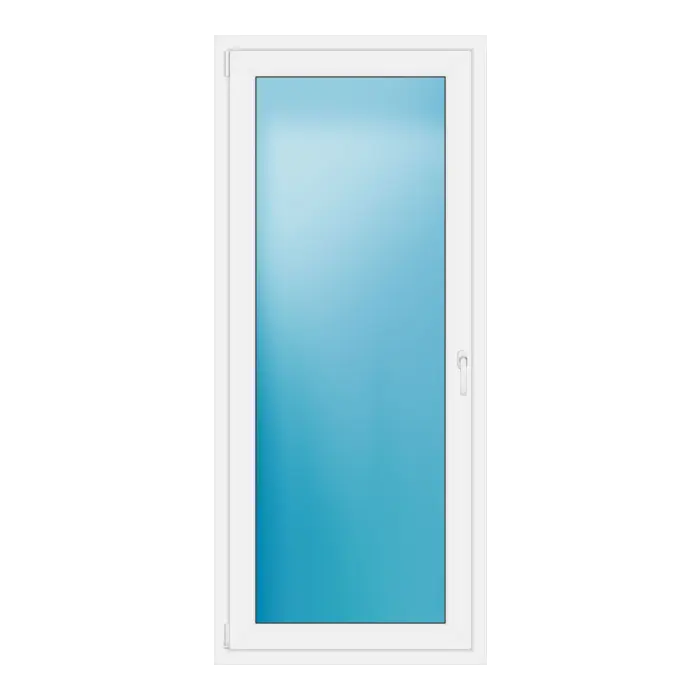 Balkontür 84x194 cm Weiß